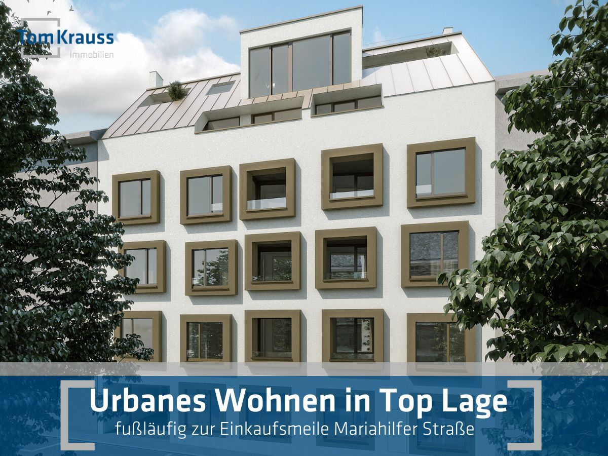 Terrassenwohnung zum Kauf 2 Zimmer 49,5 m²<br/>Wohnfläche 4.<br/>Geschoss ab sofort<br/>Verfügbarkeit Wien / Mariahilf 1060