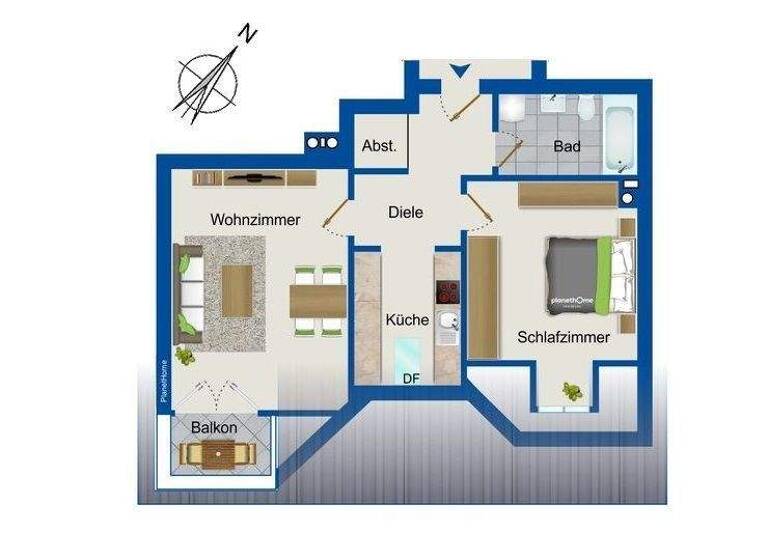 Wohnung zum Kauf 2 Zimmer 53,8 m² 2. Geschoss Wiggensbach 87487