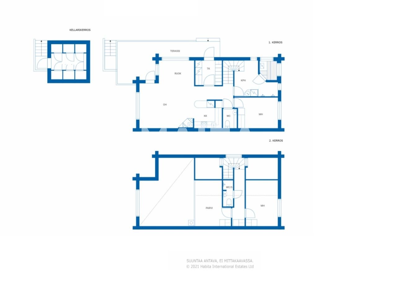 Doppelhaushälfte zum Kauf 46.000 € 3 Zimmer 91 m²<br/>Wohnfläche Jahtimiehentie 7 Kittilä 99130