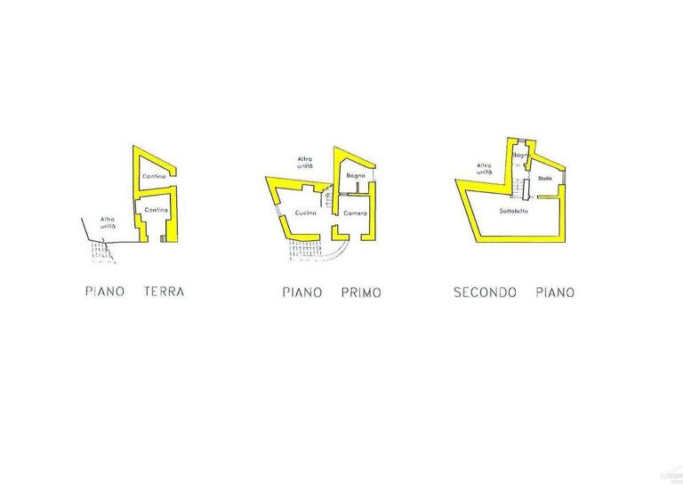Reihenmittelhaus zum Kauf 130.000 € 3 Zimmer 60 m² 145 m² Grundstück Bagnone 54021