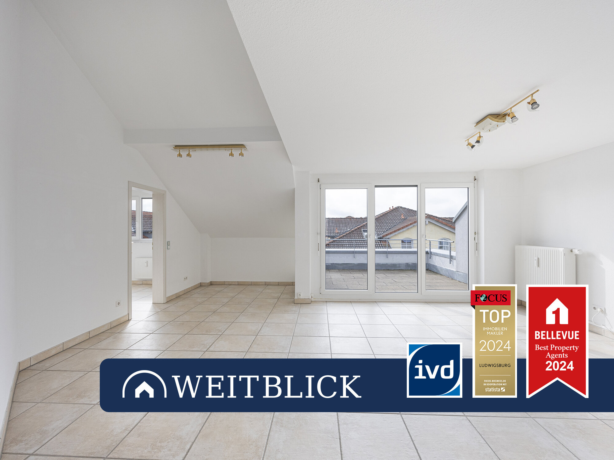 Maisonette zur Miete 1.390 € 5 Zimmer 120 m²<br/>Wohnfläche 3.<br/>Geschoss Marbach Marbach am Neckar 71672