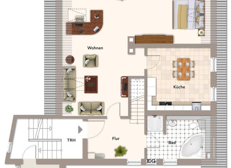 Studio zum Kauf 160.000 € 1 Zimmer 63 m² Innenstadt Bad Salzuflen 32105