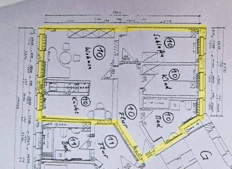Wohnung zum Kauf provisionsfrei 210.000 € 3 Zimmer 60 m² 3. Geschoss Creuziger Str. 18 Kleinzschocher Leipzig 04229