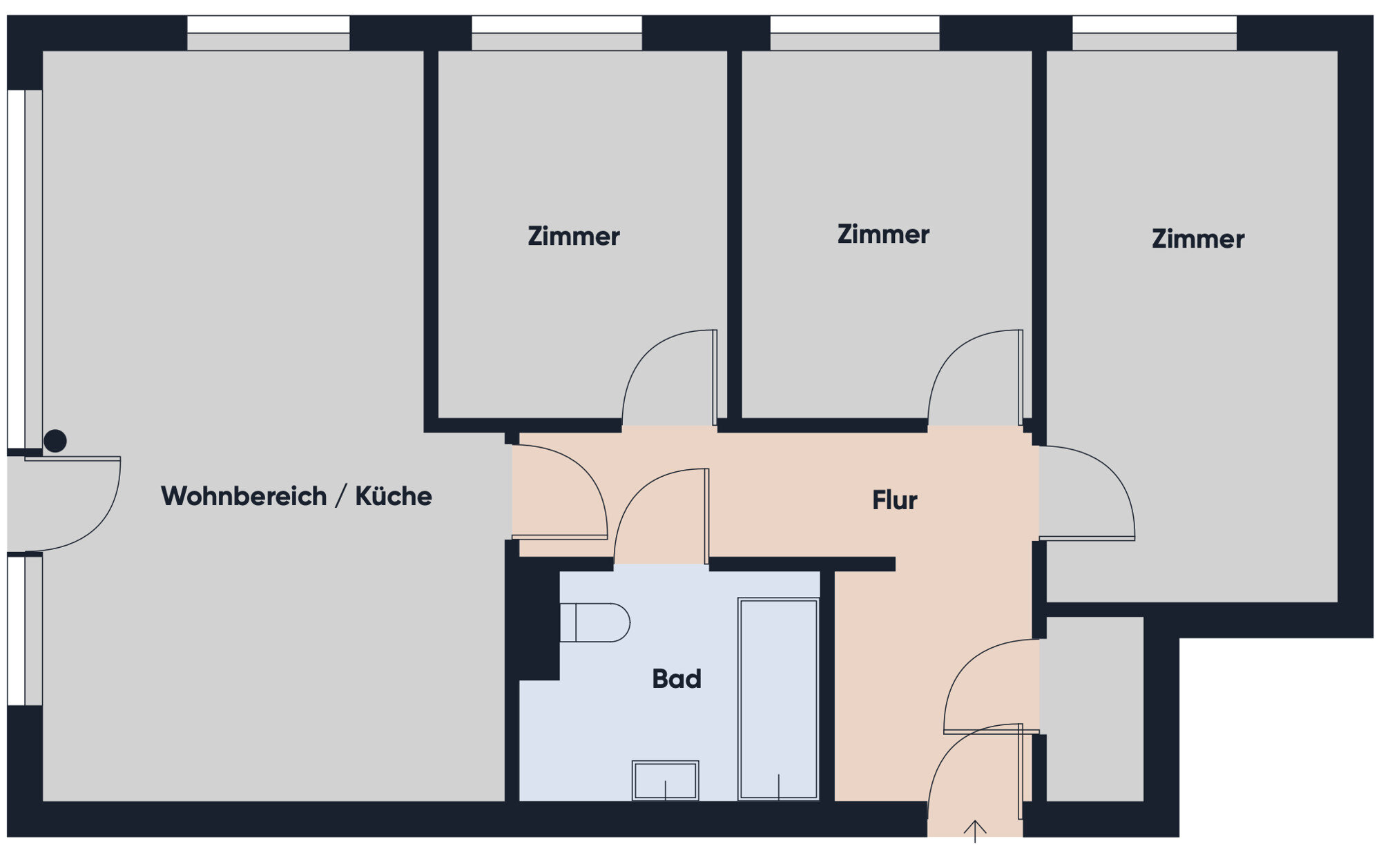 Wohnung zum Kauf 530.000 € 4 Zimmer 83 m²<br/>Wohnfläche Hellbrunnenstraße 9a Hohenems 6845