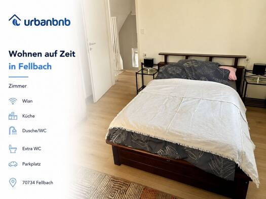 WG-Zimmer zur Miete auf Zeit 660 € 15 m² frei ab sofort Sonnenbühlstraße Fellbach Fellbach 70734