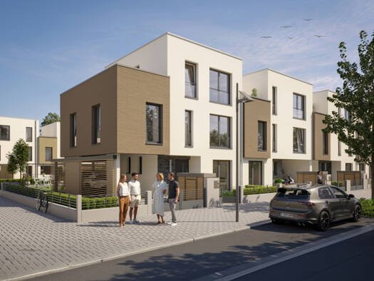Reihenmittelhaus zum Kauf - Erstbezug provisionsfrei 1.278.600 € 7 Zimmer 150,5 m² 276 m² Grundstück Kalbach-Riedberg Frankfurt am Main 60438
