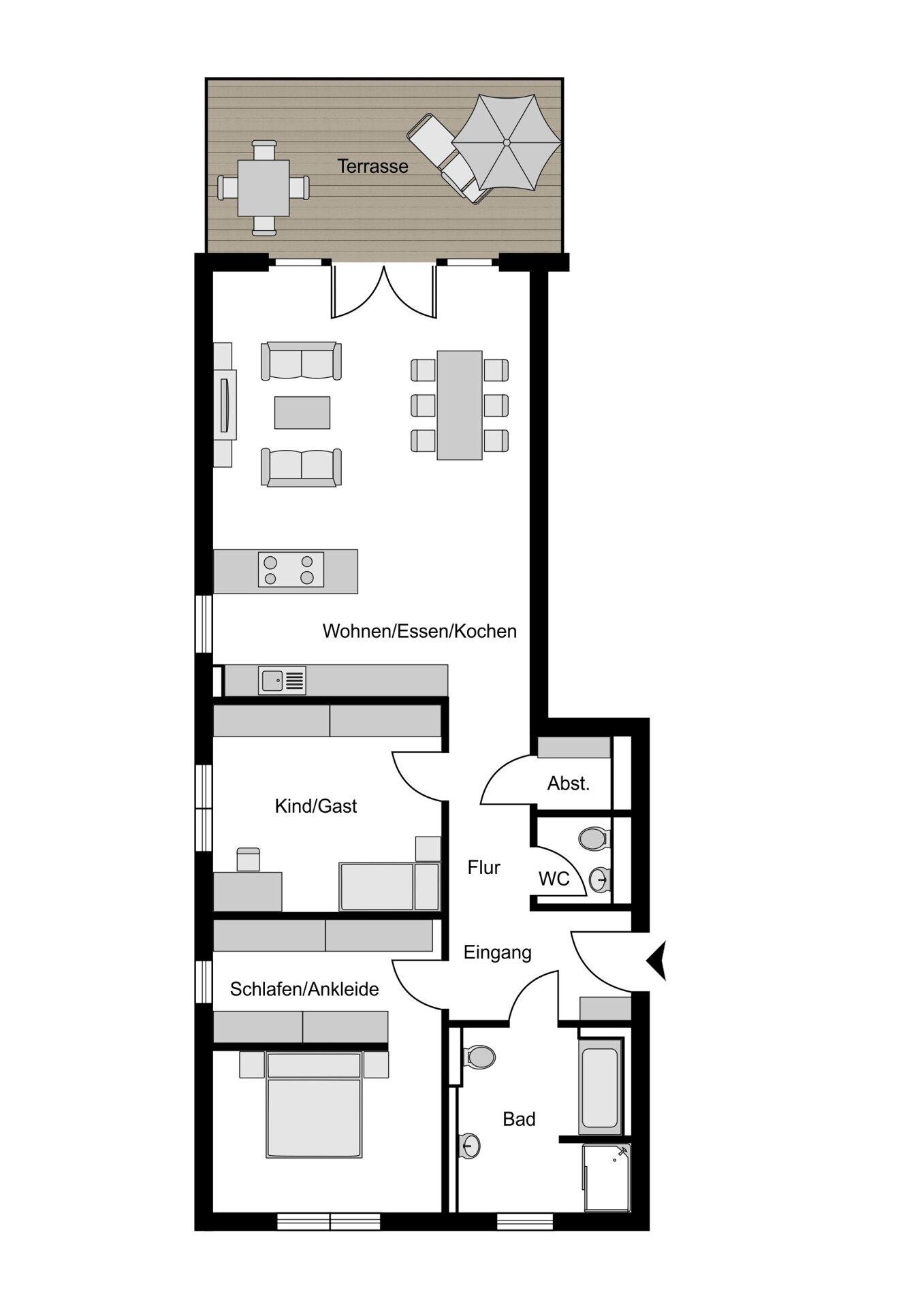 Wohnung zum Kauf 575.000 € 3,5 Zimmer 108,5 m²<br/>Wohnfläche EG<br/>Geschoss Weitmar - Mark Bochum 44795