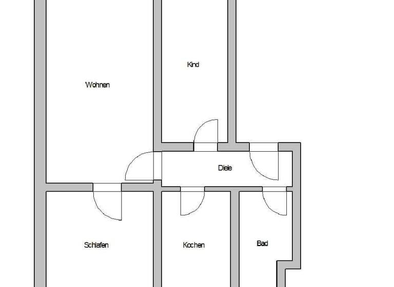 Wohnung zur Miete 300 € 3 Zimmer 58 m² frei ab sofort Arzberg 04886
