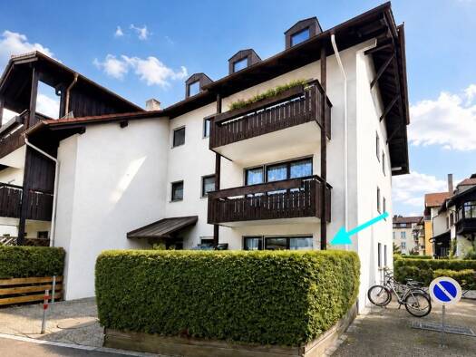 Terrassenwohnung zum Kauf 168.000 € 1 Zimmer 30 m² Süd Rosenheim 83026