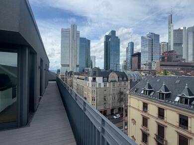 Loft zur Miete 3.500 € 4 Zimmer 187 m² 7. Geschoss frei ab 01.08.2025 Mainluststr. 17 Bahnhofsviertel Frankfurt 60329