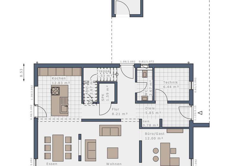 Einfamilienhaus zum Kauf provisionsfrei 670.000 € 5 Zimmer 169 m² 989 m² Grundstück Michelbach Aarbergen 65326