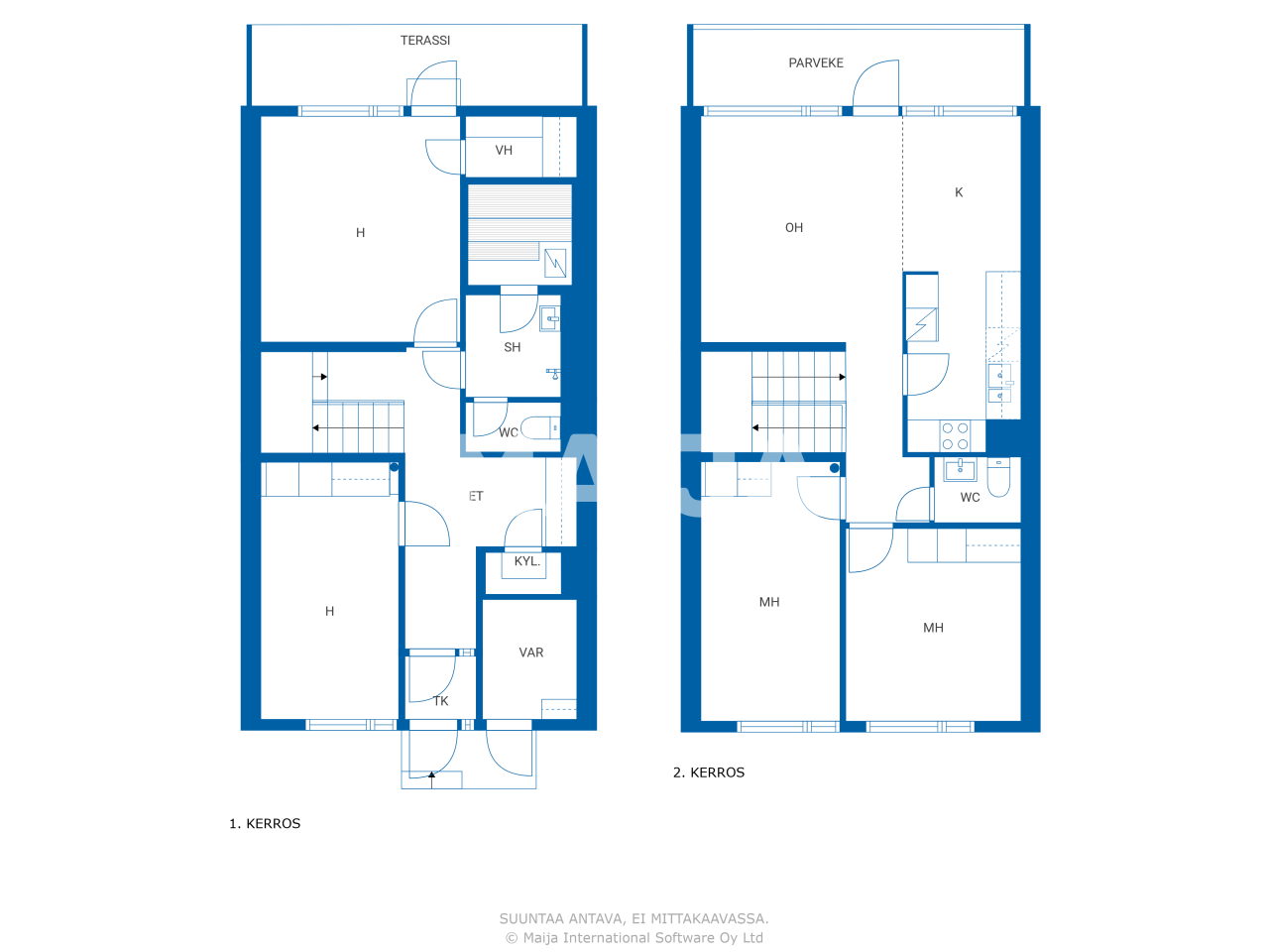 Reihenmittelhaus zum Kauf 238.000 € 5 Zimmer 117 m²<br/>Wohnfläche 7.407,9 m²<br/>Grundstück Lampikuja 3 Vantaa 01710