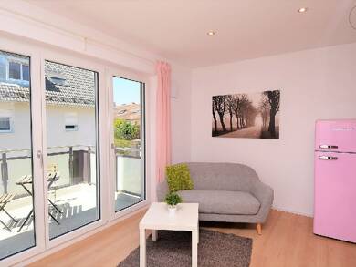 Wohnung zur Miete Wohnen auf Zeit 875 € 1 Zimmer 34 m² frei ab 02.10.2025 Haunstetten Augsburg 86179