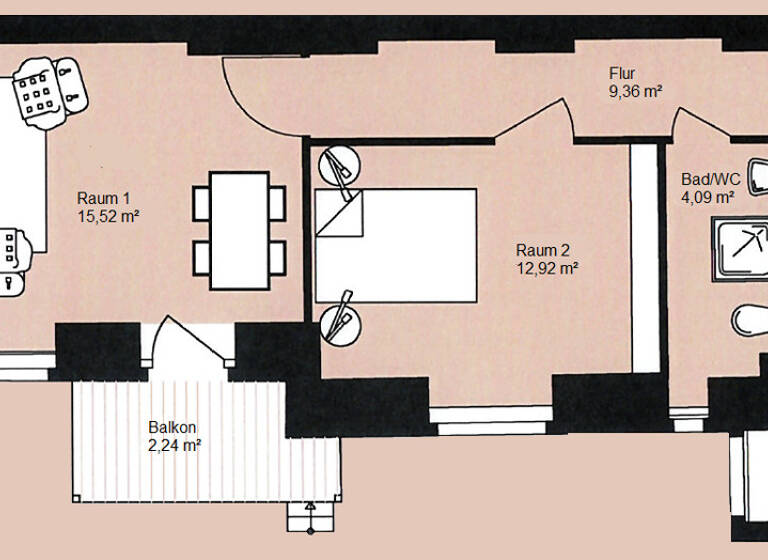Wohnung zum Kauf als Kapitalanlage geeignet 279.000 € 2 Zimmer 58,2 m²<br/>Wohnfläche Duisburger Straße 13 Wilmersdorf Berlin 10707