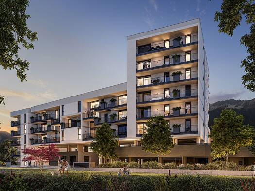 Wohnung zum Kauf - Erstbezug provisionsfrei 465.000 € 2 Zimmer 47,3 m² 6. Geschoss Egerdachstraße Pradl Innsbruck 6020