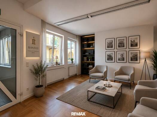 Büro zur Miete 10 € 8 Zimmer Innere Stadt Klagenfurt am Wörthersee 9020