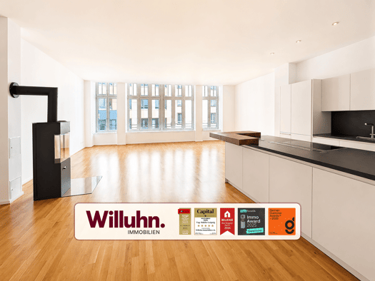 Loft zur Miete 1.320 € 2 Zimmer 116 m² 1. Geschoss Brühl 74 Zentrum Mitte 04109