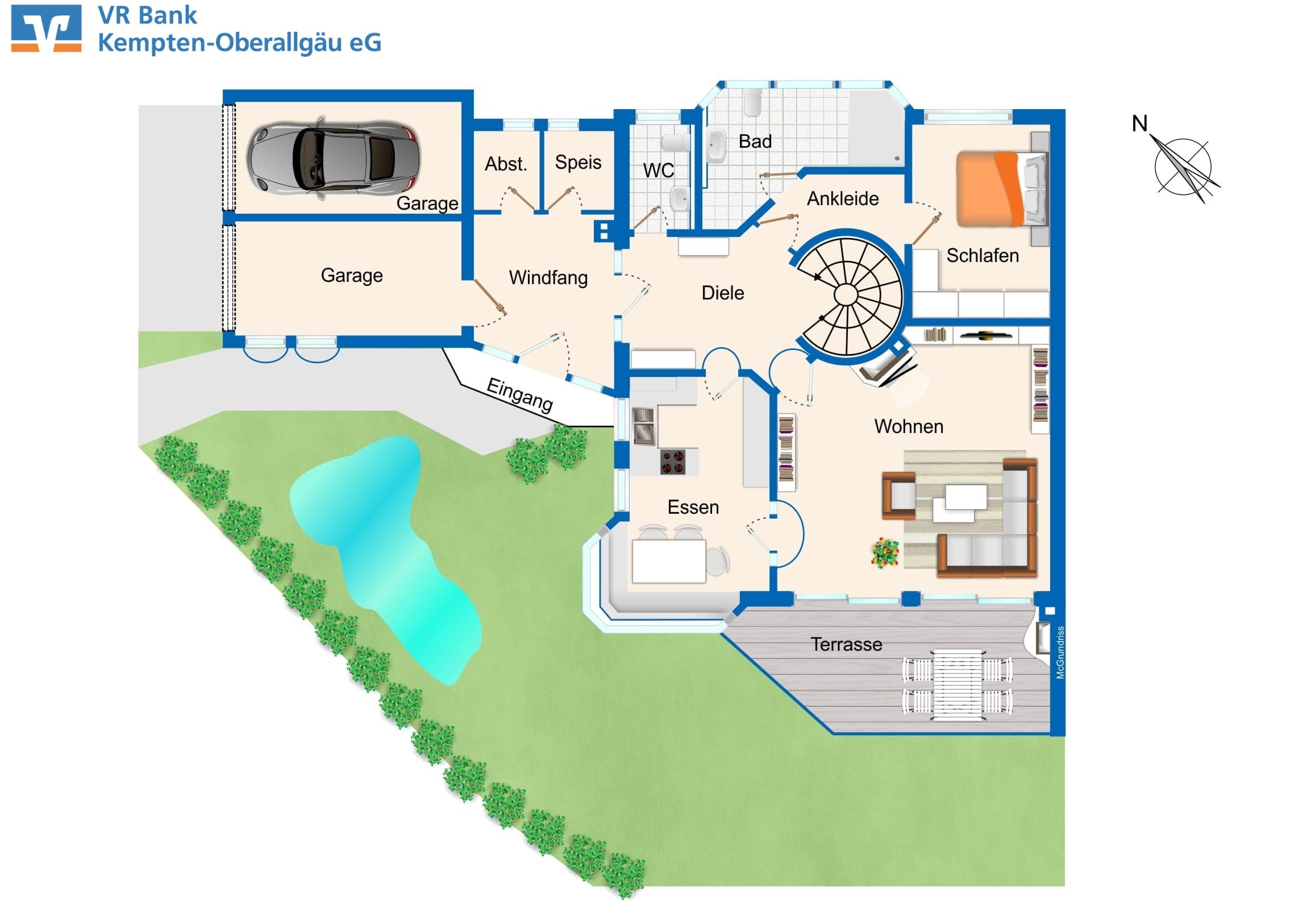 Einfamilienhaus zum Kauf 1.500.000 € 3 Zimmer 107 m²<br/>Wohnfläche 415 m²<br/>Grundstück Oberstdorf Oberstdorf 87561