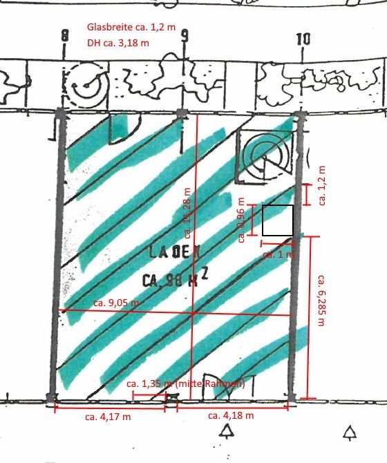 Praxisfläche zur Miete provisionsfrei 2.808 € 174 m²<br/>Bürofläche Zehlendorf Berlin 14163