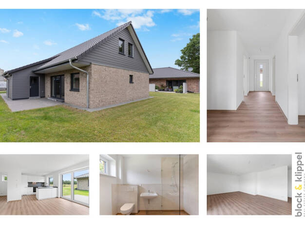 Doppelhaushälfte zum Kauf - Erstbezug 349.000 € 3 Zimmer 77,5 m² 351 m² Grundstück Großenwiehe / Großenwiehefeld 24969