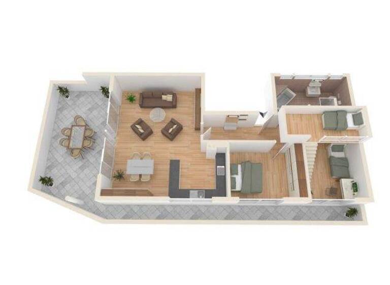 Wohnung zur Miete 2.599 € 3,5 Zimmer 130 m² 1. Geschoss Steinebach Wörthsee 82237