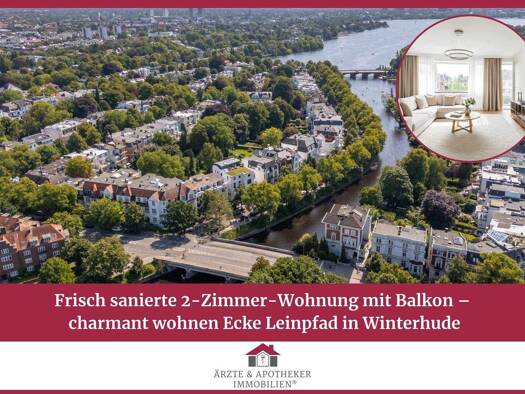 Wohnung zum Kauf 798.000 € 2 Zimmer 70,8 m² Winterhude Hamburg 22301