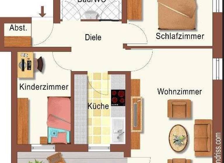 Studio zum Kauf 399.000 € 3 Zimmer 80 m² 3. Geschoss Grassau 83224