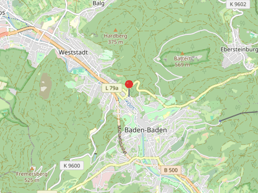 Wohnung zum Kauf 295.000 € 4 Zimmer 96 m² 1. Geschoss Innenstadt Baden-Baden 76530