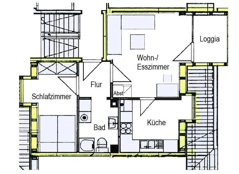 Wohnung zum Kauf 85.000 € 2 Zimmer 47,3 m² Lage 32791