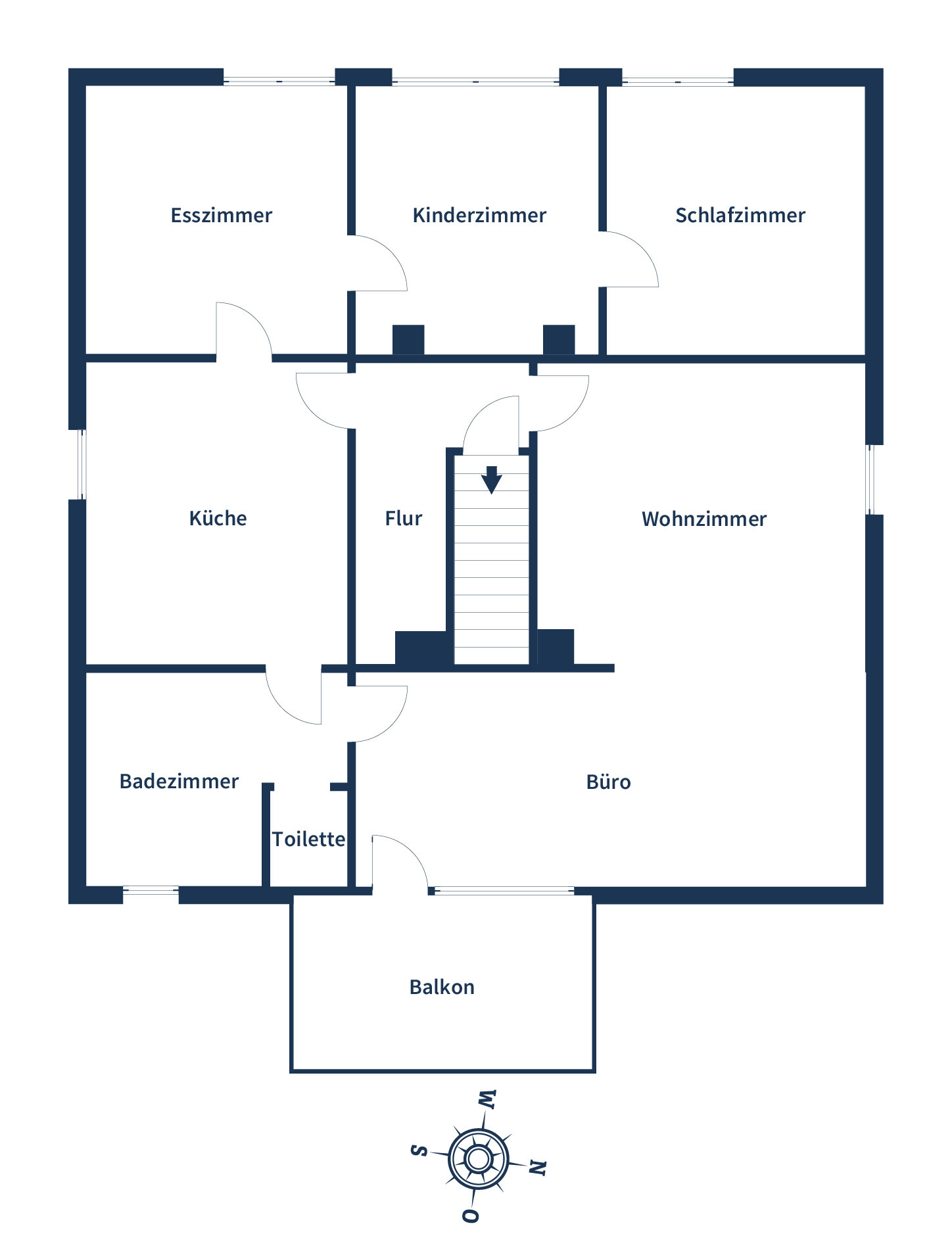 Wohnung zum Kauf 220.000 € 4 Zimmer 105 m²<br/>Wohnfläche 2.<br/>Geschoss Grullbad Recklinghausen (WE04) 45661