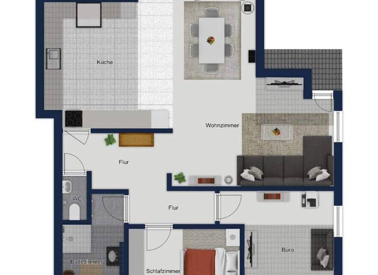 Wohnung zum Kauf 325.000 € 3 Zimmer 82 m² Büchenau Bruchsal / Büchenau 76646