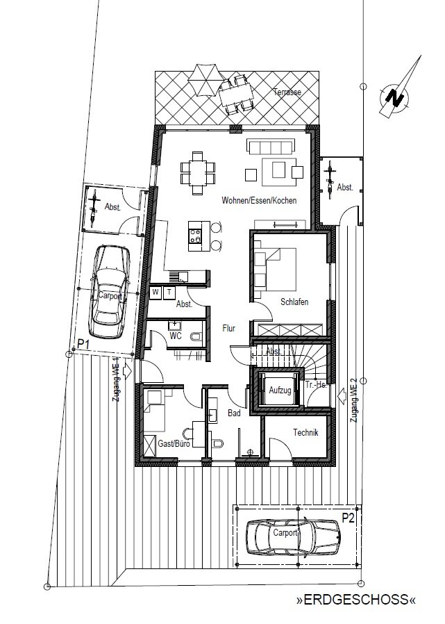 Wohnung zum Kauf provisionsfrei 569.900 € 3 Zimmer 108,5 m²<br/>Wohnfläche EG<br/>Geschoss Paderborn - Kernstadt Paderborn 33102