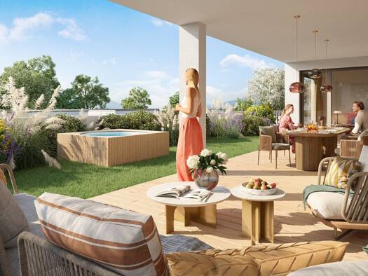 Terrassenwohnung zum Kauf - Erstbezug 808.486 € 5 Zimmer 109 m² 1. Geschoss Scheigergasse 116 Jakomini Graz 8010