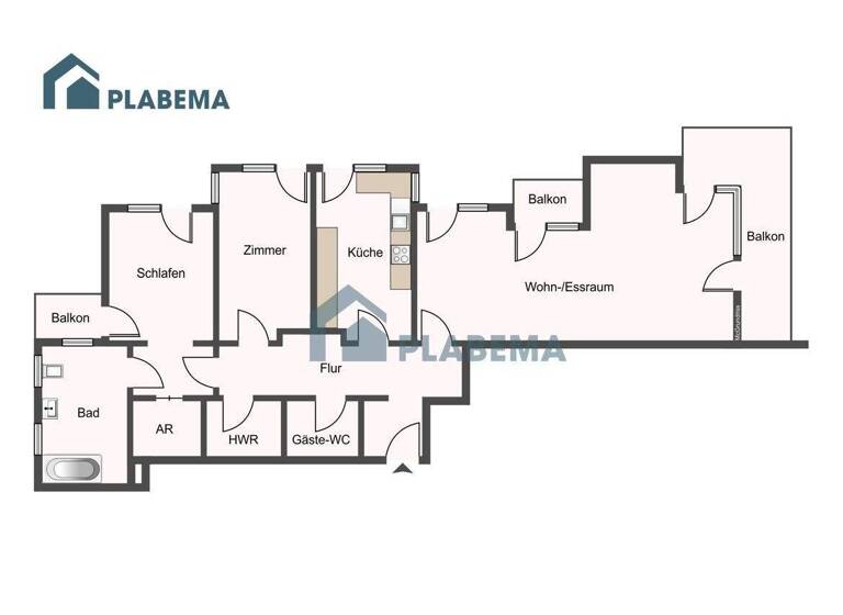 Wohnung zur Miete 2.720 € 3 Zimmer 136 m² 1. Geschoss frei ab 01.03.2026 Holzhafen 1 Werdervorstadt Schwerin 19055