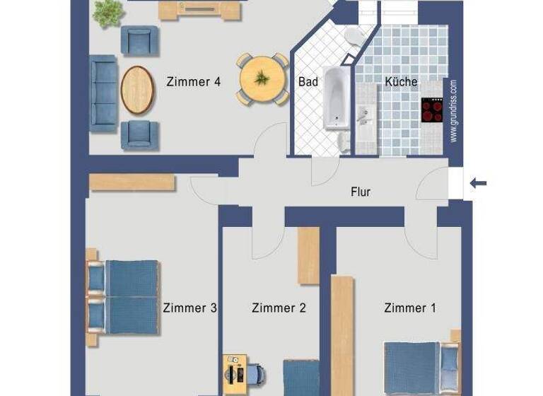 Wohnung zum Kauf provisionsfrei 444.000 € 4 Zimmer 108,3 m² Isländische Straße 7 Prenzlauer Berg Berlin 10439
