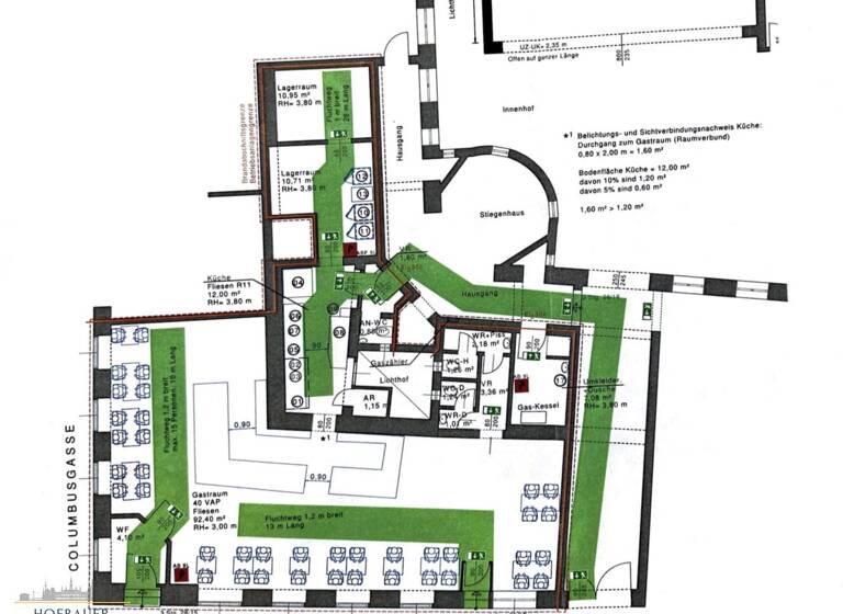 Restaurant zur Miete 2.840 € Wien 1100