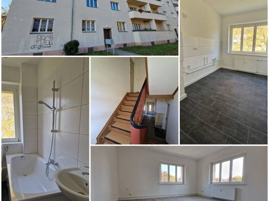 Wohnung zur Miete 449 € 3 Zimmer 68,9 m² 2. Geschoss Friedrich-Ebert-Straße 35 Cracau Magdeburg 39114