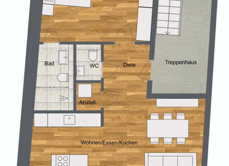 Wohnung zum Kauf 419.500 € 2 Zimmer 88,3 m² 3. Geschoss Mölln 23879