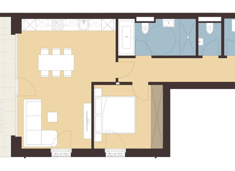 Wohnung zum Kauf - Erstbezug 449.000 € 2 Zimmer 59,3 m² Auf dem Bühel 1 Wolfurt 6922