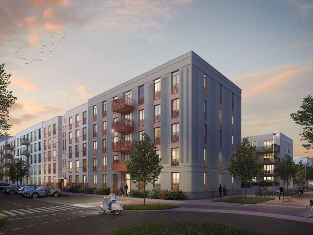 Wohnung zum Kauf - Neubau provisionsfrei als Kapitalanlage geeignet 621.900 € 3 Zimmer 82,3 m² Walter-Eucken-Straße Flingern Nord Düsseldorf 40235