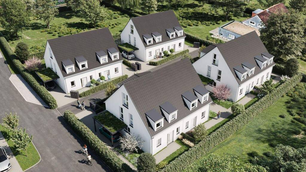 Doppelhaushälfte zum Kauf provisionsfrei 696.290 € 4 Zimmer 117 m² 243 m² Grundstück frei ab 01.04.2027 Holzwegfeld 10 Höfles Nürnberg 90427