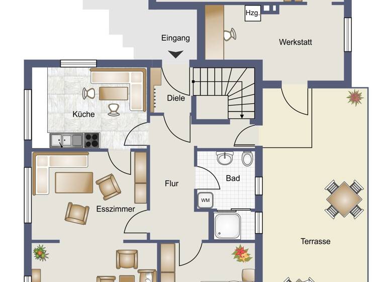 Einfamilienhaus zum Kauf 329.000 € 10 Zimmer 180 m²<br/>Wohnfläche 820 m²<br/>Grundstück Werdum 26427