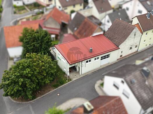 Lagerhalle zur Miete 900 € 22,2 m² Lagerfläche Neubrunn Neubrunn 97277