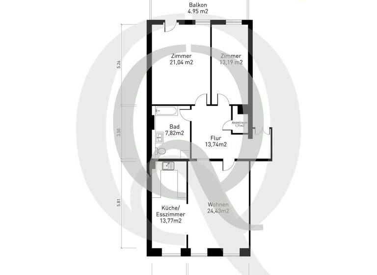 Wohnung zum Kauf 598.000 € 3 Zimmer 100,7 m² 5. Geschoss Prenzlauer Berg Berlin 10435