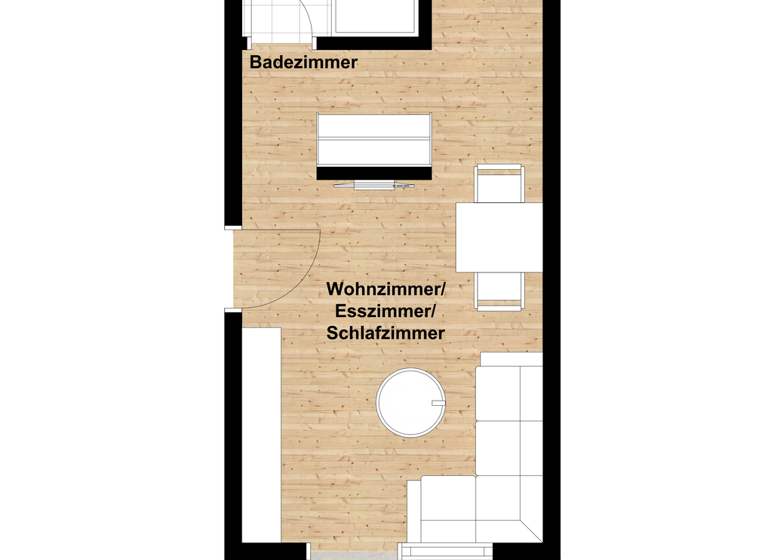 Studio zum Kauf 198.000 € 1 Zimmer 41,3 m² EG frei ab sofort Manching 85077