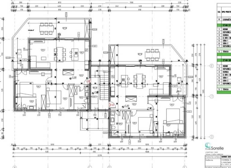 Wohnung zum Kauf 409.000 € 2 Zimmer 200 m² 3. Geschoss Liveli Slatine