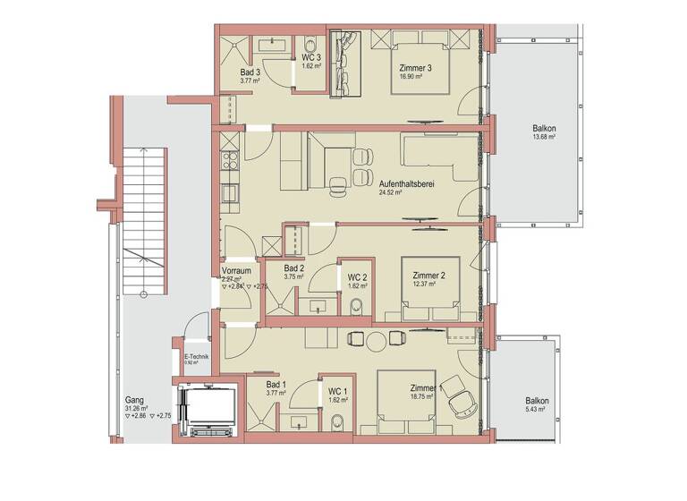 Sonstiges zum Kauf - Erstbezug als Kapitalanlage geeignet 595.000 € 4 Zimmer 91 m² Werfenweng 5453