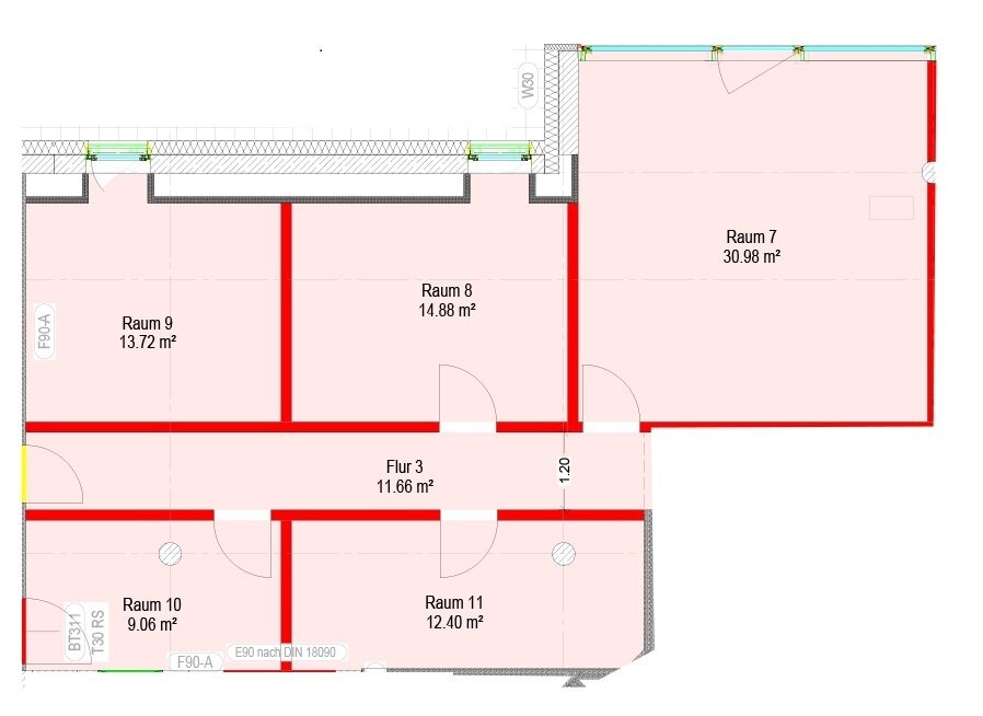 Bürofläche zur Miete 1.488 € 93 m²<br/>Bürofläche Altenheim Neuried 77743