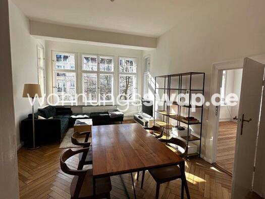 Wohnung zur Miete Tauschwohnung 1.100 € 4 Zimmer 95 m² 3. Geschoss Charlottenburg Charlottenburg-Wilmersdorf 10585