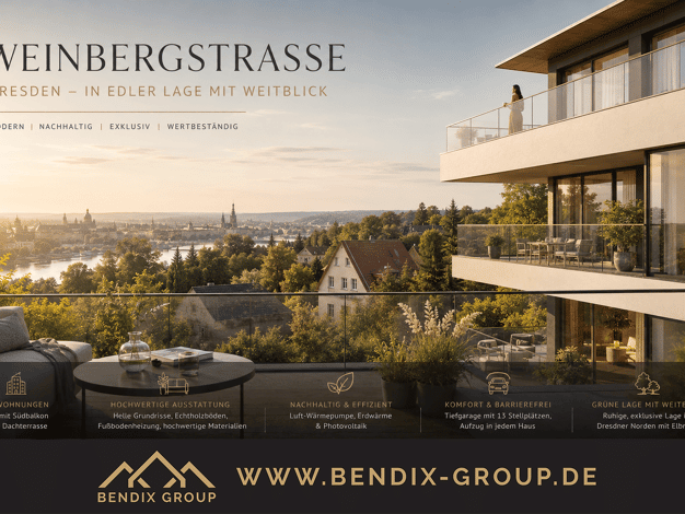 Wohnung zum Kauf - Erstbezug provisionsfrei 670.000 € 4 Zimmer 101,9 m² 1. Geschoss Pieschen-Nord/Trachenberge Ortsamtsbereich Pieschen 01129